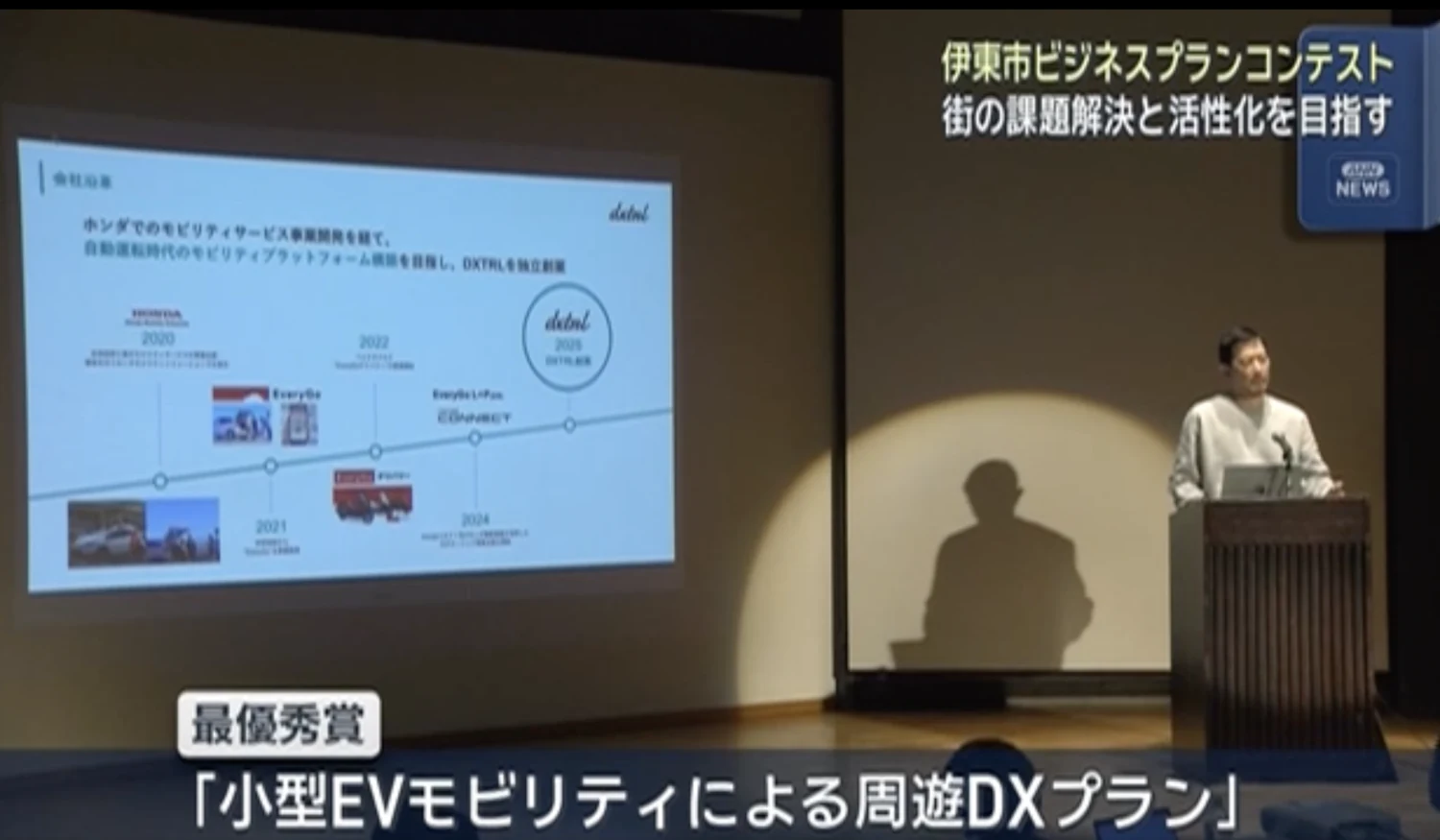 伊東市ビジネスプランコンテスト ゼロから生み出せ新しい伊東にて、最優秀賞を含め、各種賞を受賞しました。の発表資料